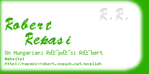 robert repasi business card